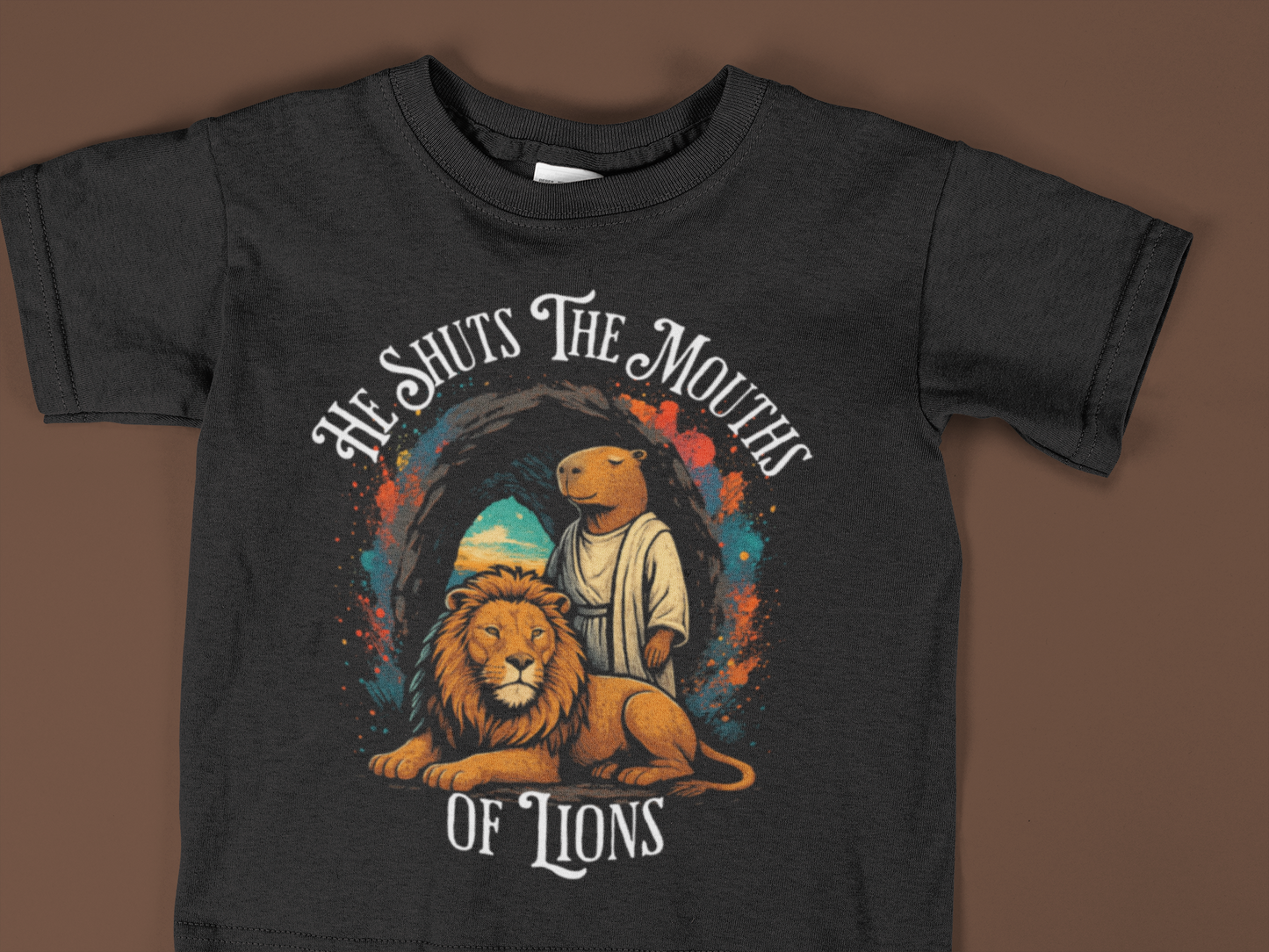 “Faith Over Fear: Daniel in the Lions’ Den Youth Tee”