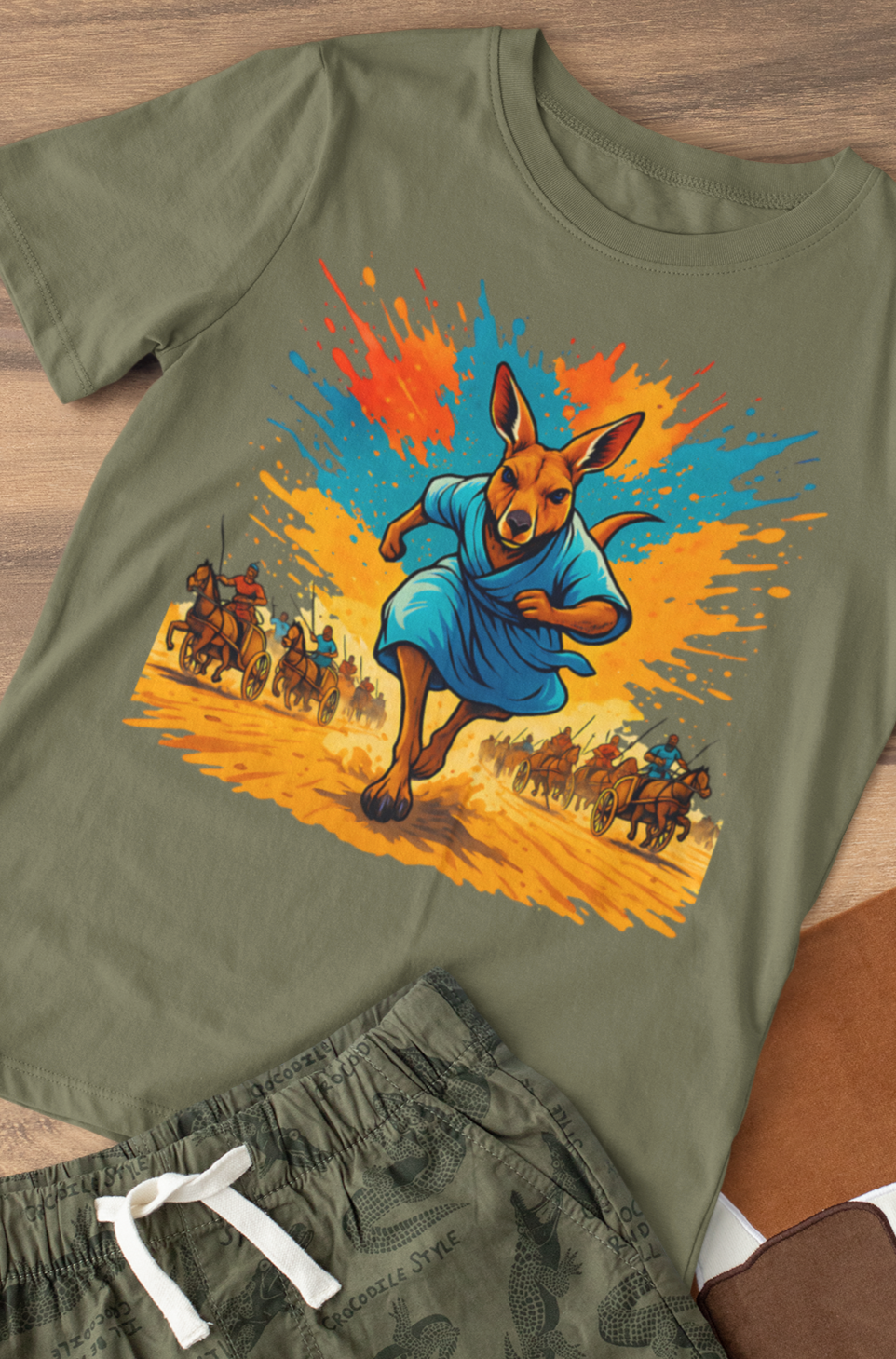 “Elijah’s Victory Run – Youth Christian T-Shirt”