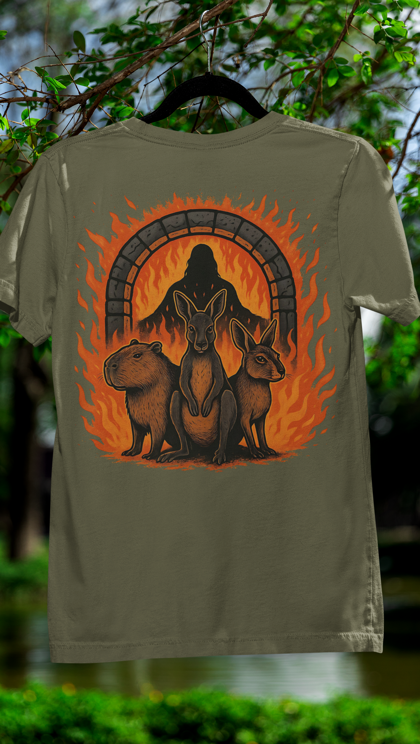 “Faith in the Fire – Youth Christian T-Shirt”