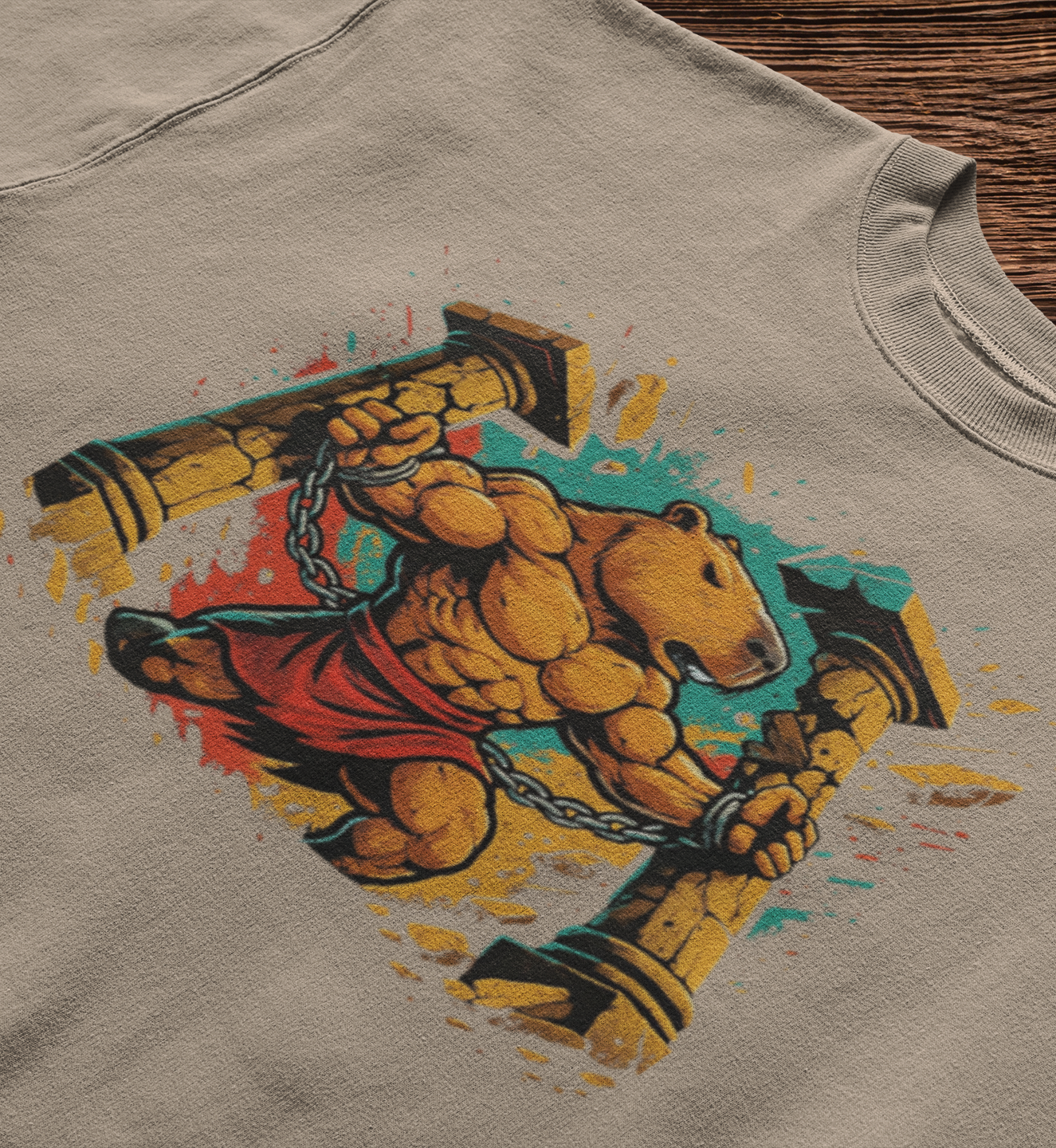“Samson’s Strength – Youth Christian T-Shirt”