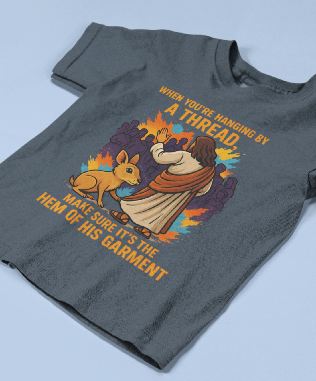 “Faith Heals – Youth Christian T-Shirt”