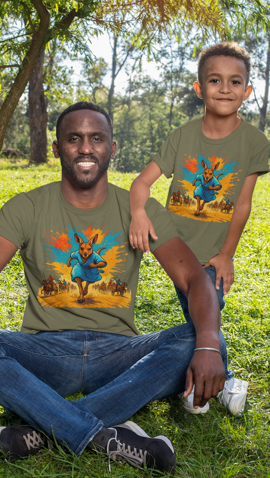 “Elijah’s Victory Run – Youth Christian T-Shirt”